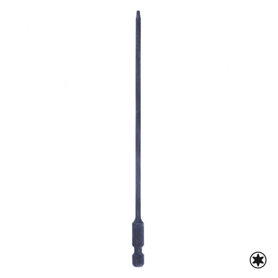 Вставка (бита) торцевая 1/4", Torx, Т7, L = 150 мм, для шуруповерта KING TONY 711507T